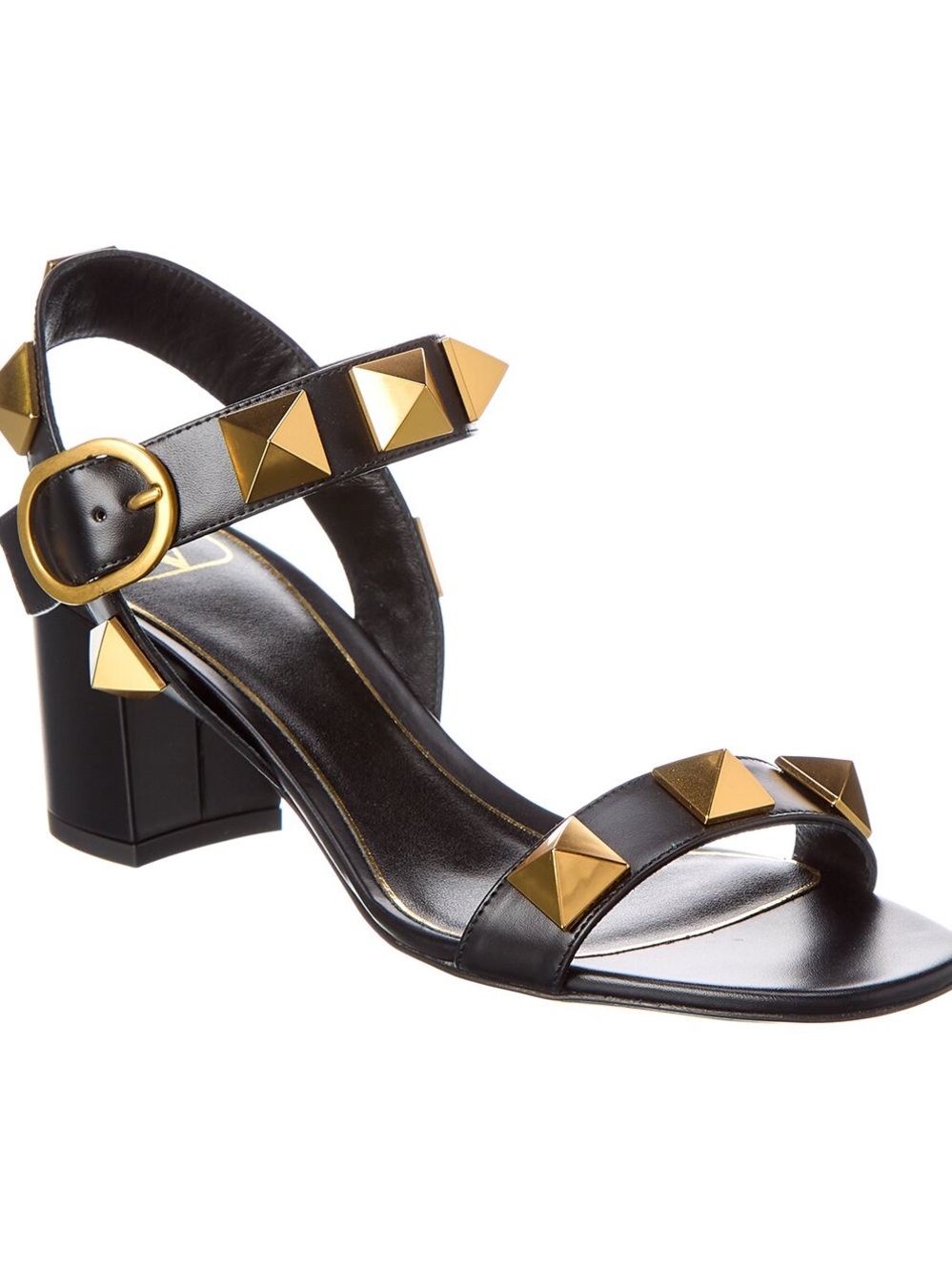 Valentino Roman Stud Heeled Sandals